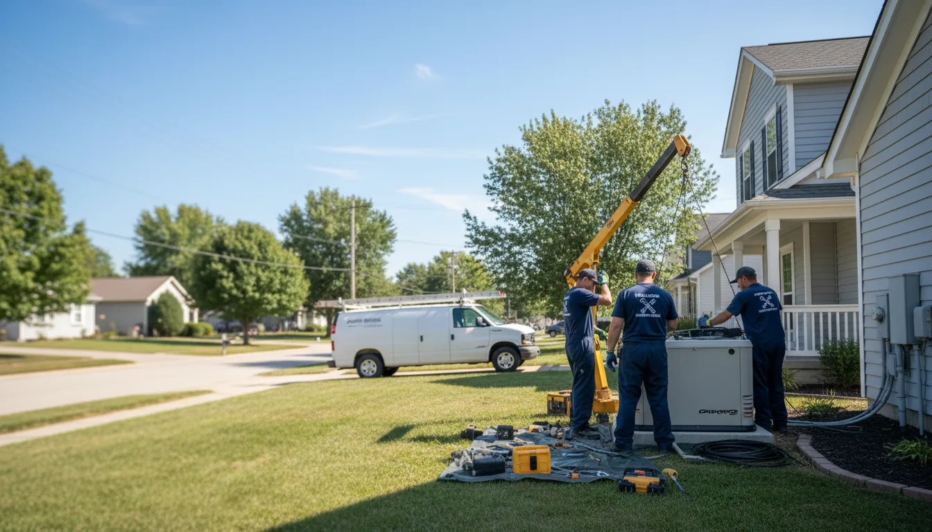Generator Installation in West Branch, IA near me